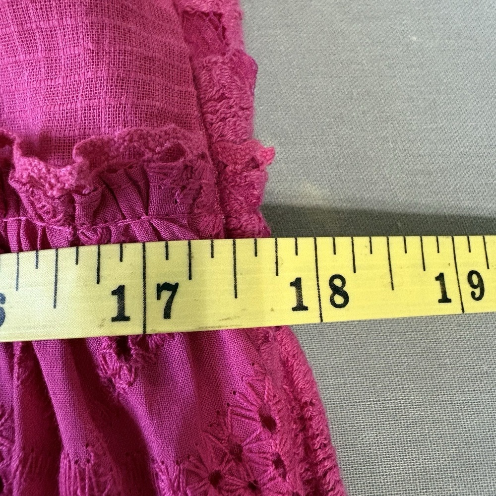 BHANUNI by Jyoti Anthropologie Pink Lace Patchwork Midi / Maxi Dress LP NWT Boho - Picture 13 of 16